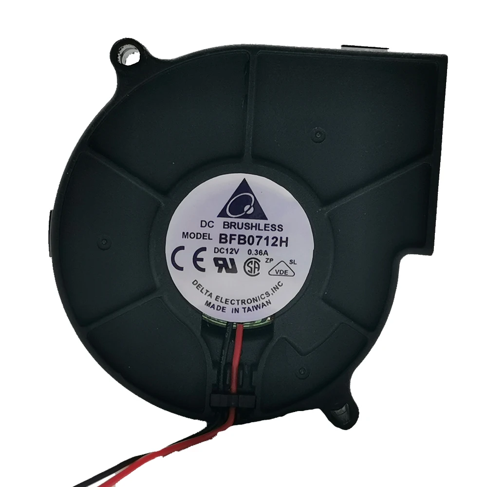 

Brand new spot original Delta bfb0712h 7530 12V 0.36A projector blower centrifugal fan second line