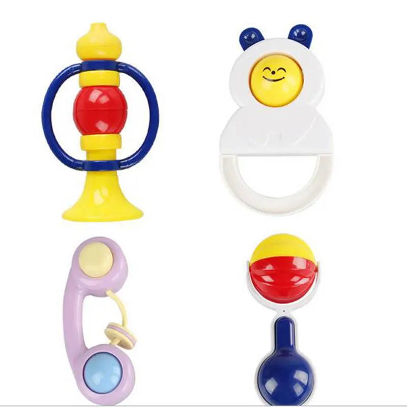 Детские игрушки 8 шт Пластиковые Руки Jingle колокольчик+ Kidsbele детские мягкие книги Новорожденные игрушки 0-12 Mnoths грызунки-погремушки игрушки