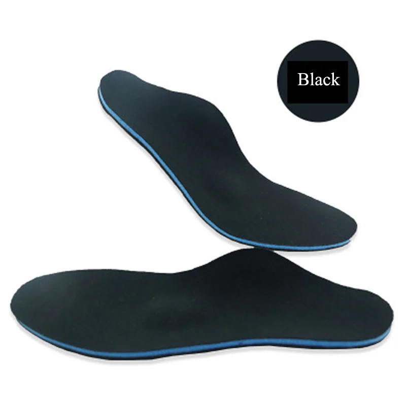 

EVA Orthopedic Insoles Arch Support for Men Flatfoot Deodorant Orthotic Shoes Balck Insert Foot Care Cork Insoles for XO Leg