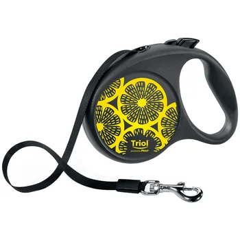 

TRIOL TRIOL FLEXI JOY LEMON belt leash for animals roulette 5m resolution black and yellow S