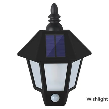 

Two Modes Solar Garden Flame Light Solar Street Lights LED Sensor Wall Lamp Power Outdoor Waterproof Luminous Battery Lamps New
