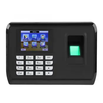 

100-240V 24inches TFT Screen Fingerprint Recorder Attendance Machine Clock Time Card Fingerprint Recorder