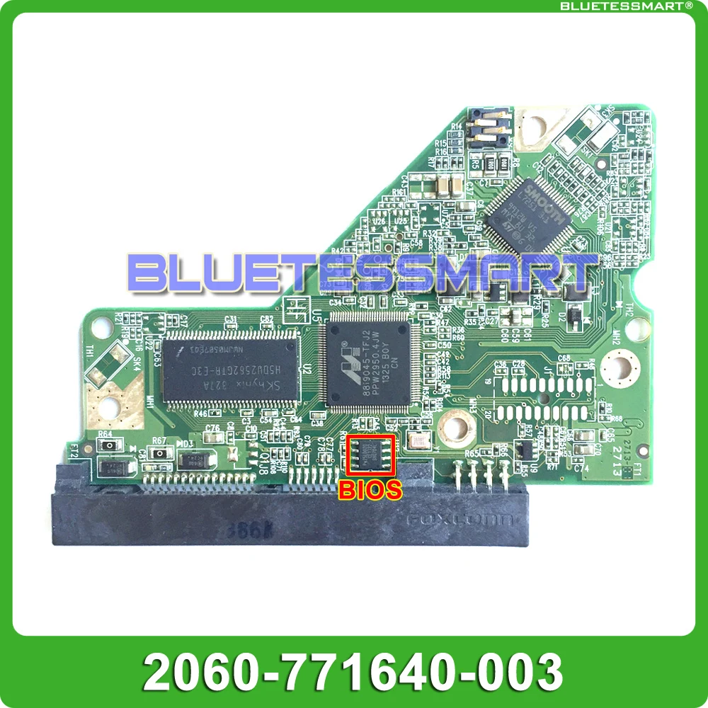 HDD PCB Board HDD PCB Circuit Board 2060-771640-003 REV A/P1 for WD 3.5 SATA Hard Drive Repair Data Recovery