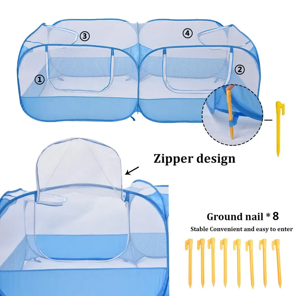 Pet Playpen Chicken Coop Rabbit Cage Portable Foldable Pet Fence Suitabl With Storage Bag For Chicken, Duck And Rabbit,Cat Tent Pet Playpen Chicken Coop Rabbit Cage Portable Foldable Pet Fence Suitabl With Storage Bag For Chicken, Duck And Rabbit,Cat Tent