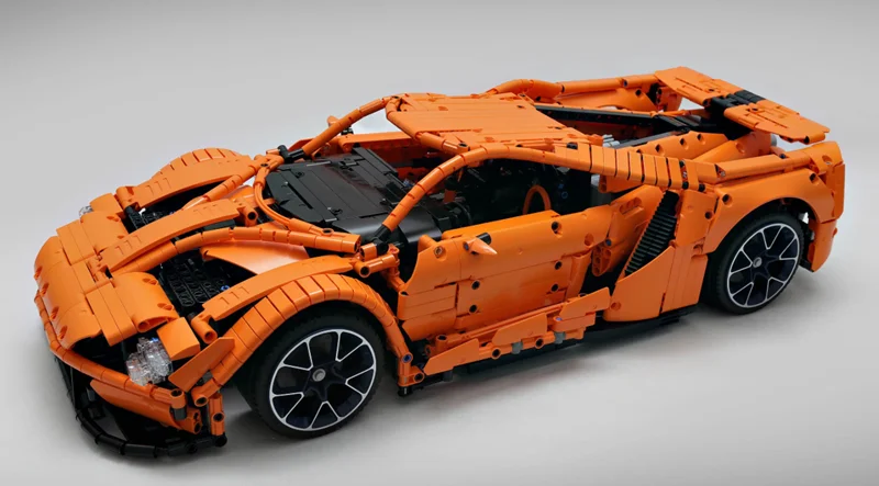 Ing Technology новый MOC Ford GT спортивный автомобиль Moc10792 Радиоуправляемый двигатель