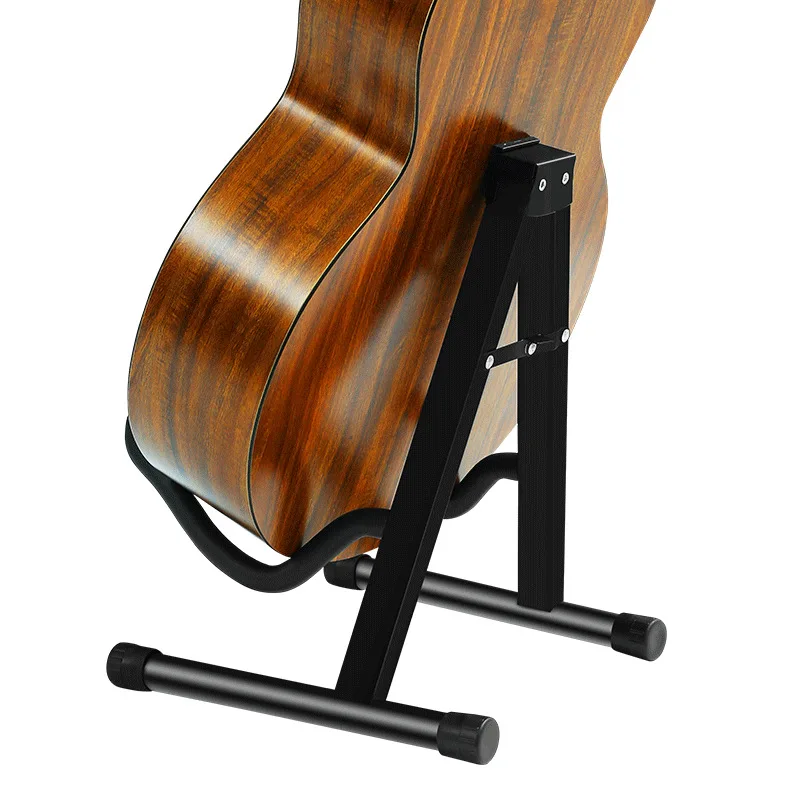 

Guitar A- shaped Frame Guitar li shi jia Wood Guitar Shelf Folk Music Guitar Stand Electric Guitar Rack Bass Pipa Rack