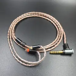 Сменный аудиокабель для Sennheiser для ath-ie80 535 A2dc 0,78 N3ap наушники шнур гарнитуры провода разъем MMCX A2DC разъем