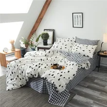 

Yaapeet 1Pc Cotton Dot Pattern Duvet Cover Dark Brown Leopard Quilt Cover High Quality Warm Bed Protection Without Pillowcase