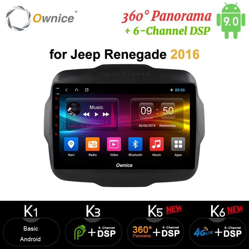Автомагнитола Ownice 2DIN Android 9 0 Восьмиядерный процессор GPS-навигация проигрыватель