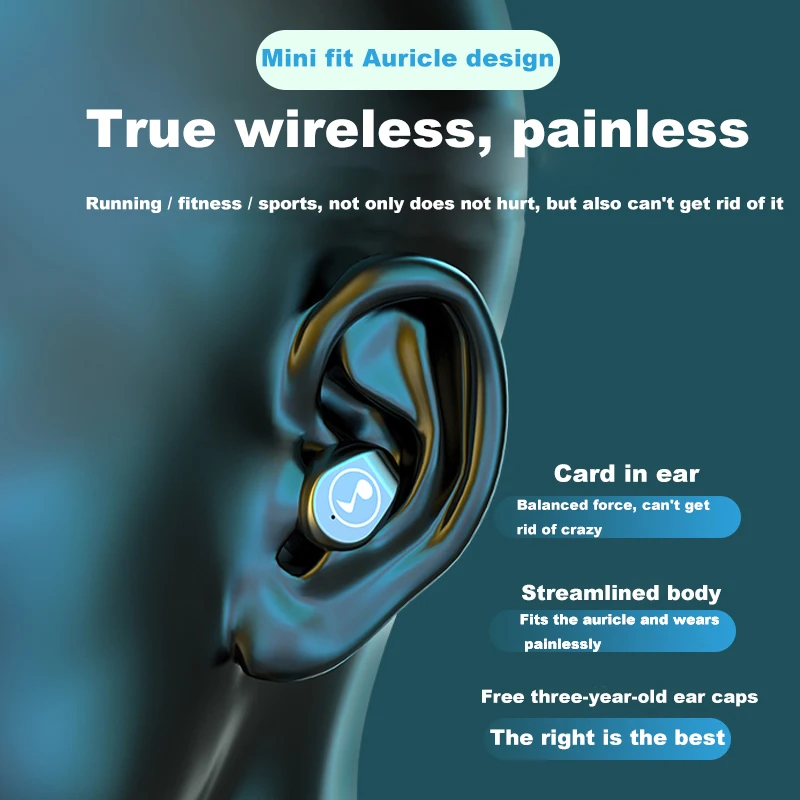TRER TWS 5 0 Wireless Bluetooth Earphone 3500 mah Charging Case Touch Control in Ear Headset auriculares LED Display Earbuds