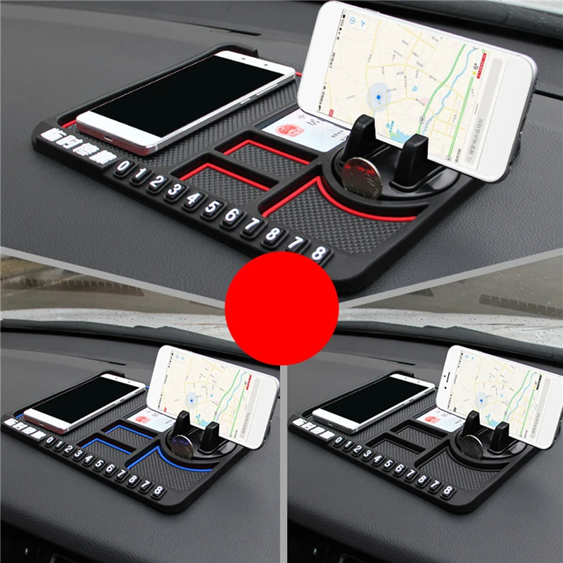 Anti-Skid Car Dashboard Sticky Pad,Multifunktionale Auto