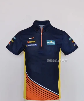 

Automotive Polo Shirt Motorcycle MTB Bike Riding Motocross MX Dirt Bike Riding Summer Short Sleeve T-shirt