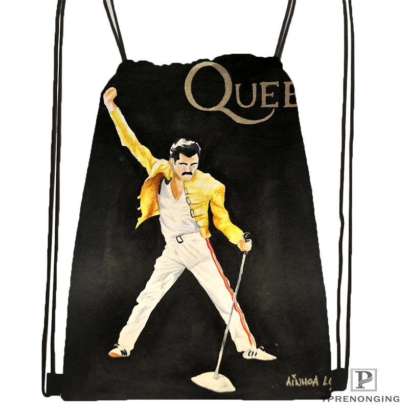 На заказ queen Drawstring рюкзак сумка милый рюкзак для детей ранец(черная спинка) 31x40 см#180531-04-69