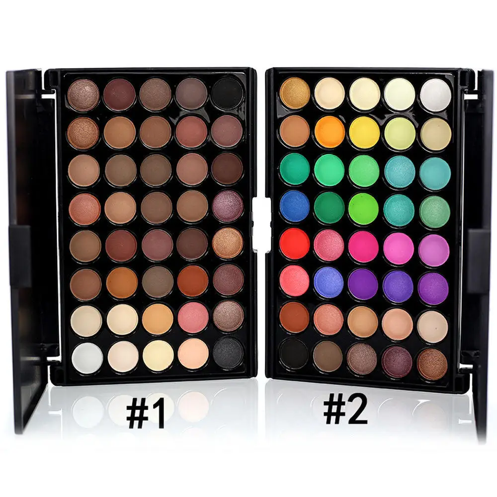 

New 40 Colors Eyeshadow Pearl Matte Earth Color Candy Color Stage Photo Studio Decoration Eye Makeup Shimmer Eyeshadow Palette