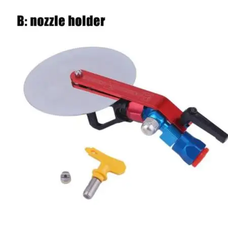 with nozzle Пистолет Краски распылитель Электроинструмент безвоздушная машина Пескоструйный Вагнер Титан 7/8" - Цвет: with nozzle