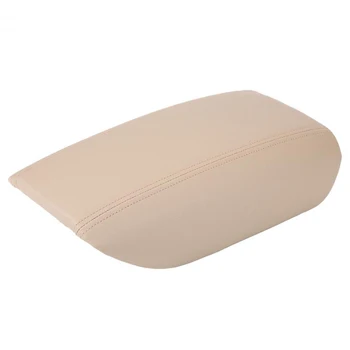 

MagicKit Armrest Cover Leather Synthetic Center Console Lid Fit For Volvo S80 99-06 Beige