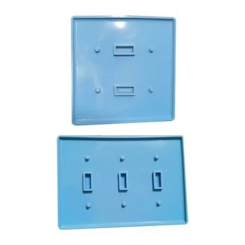 

DIY Crafts Jewelry Epoxy Resin Mold Switch Socket Panel Casting Silicone Mould