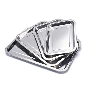 

Stainless Steel Grill Plate Resuable Dish Drying Tray Dish Washer Grill Pan