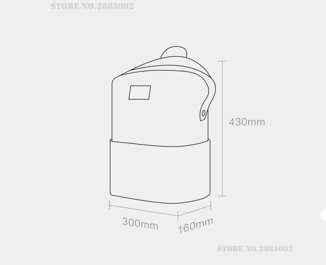 Xiaomi рюкзак для колледжа отдыха студенческий компьютерный рюкзак большой емкости Водонепроницаемый Бизнес-поездки сумка для хранения новое поступление