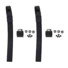 

2X Replacement Inline Skate Strap Buckle with Screws Nut Fixing Mend Repair Kit