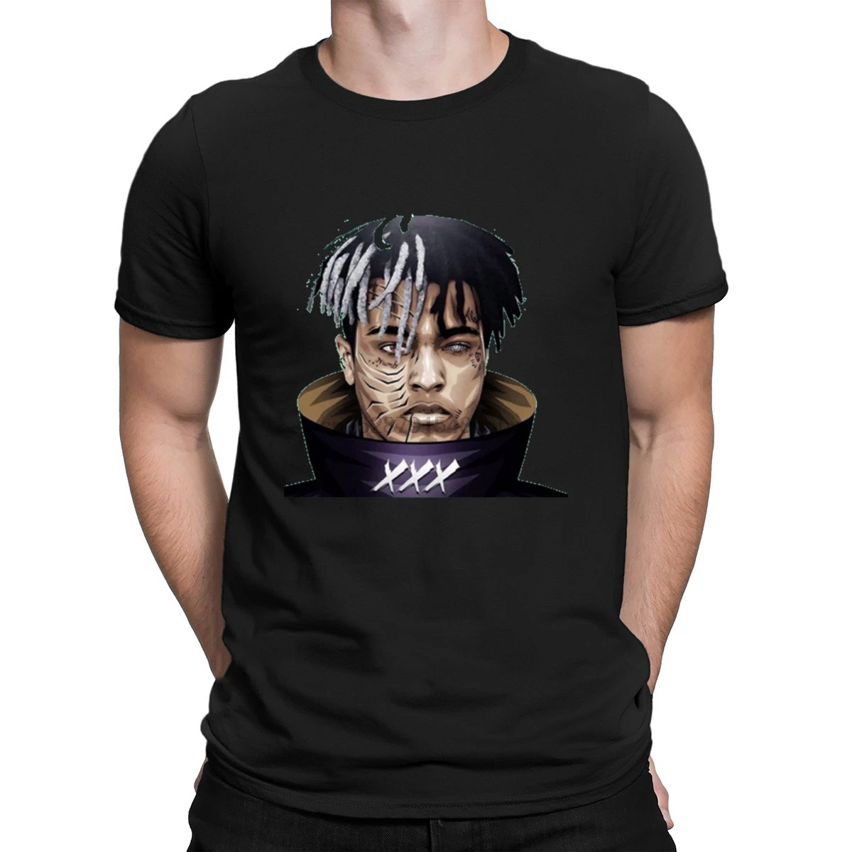 Лыжная маска The Slump God Playboi Carti футболка с буквами хлопковая простая одежда мужская