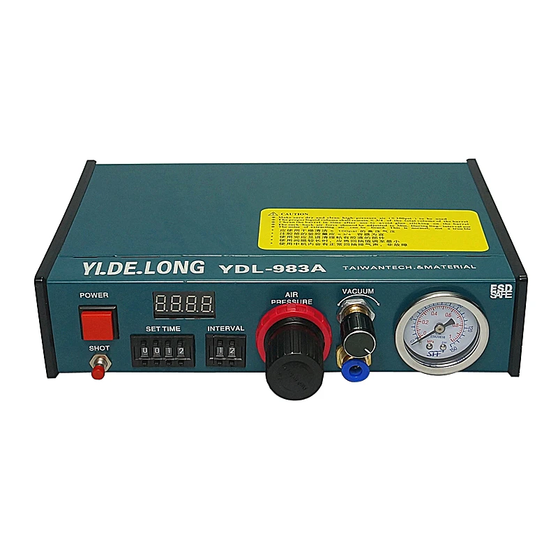 

220V/110V Auto Glue Dispenser Solder Paste Liquid Controller Dropper Fluid dispenser YDL-983A
