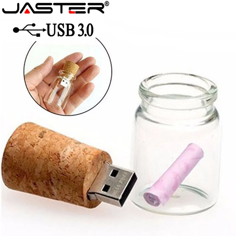 Флеш накопитель JASTER USB 3 0 в виде плавающей бутылки 4 ГБ 16 32 64 ГБ|flash drive memory stick|bottle