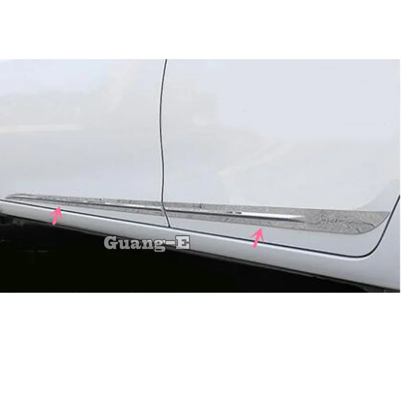 Для Toyota Corolla Altis 2014 2015 2016 Стайлинг автомобиля из нержавеющей стали
