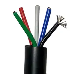 5 ядер кабель провода электронный паяльник STC-T12 линии DIY сварочная станция ручка новый