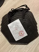 Mascarilla facial FFP2 KN95 para adultos, máscara respirador de 5 capas, antipolvo, con filtro KN 95, reutilizable, 5-200 Uds.