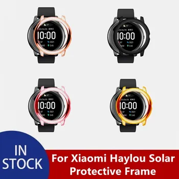 

Newest Upscale Protector Case For Xiaomi Haylou Solar LS05 PC Hard Hollow Out Smart Watch Cover Protective Bumper Shell