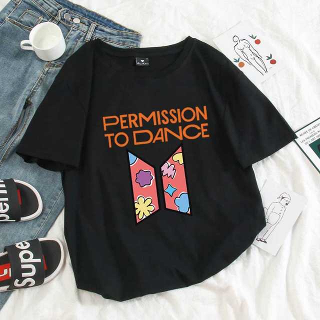 BTS PERMISSION TO DANCE THEMED T-SHIRT (11 VARIAN)