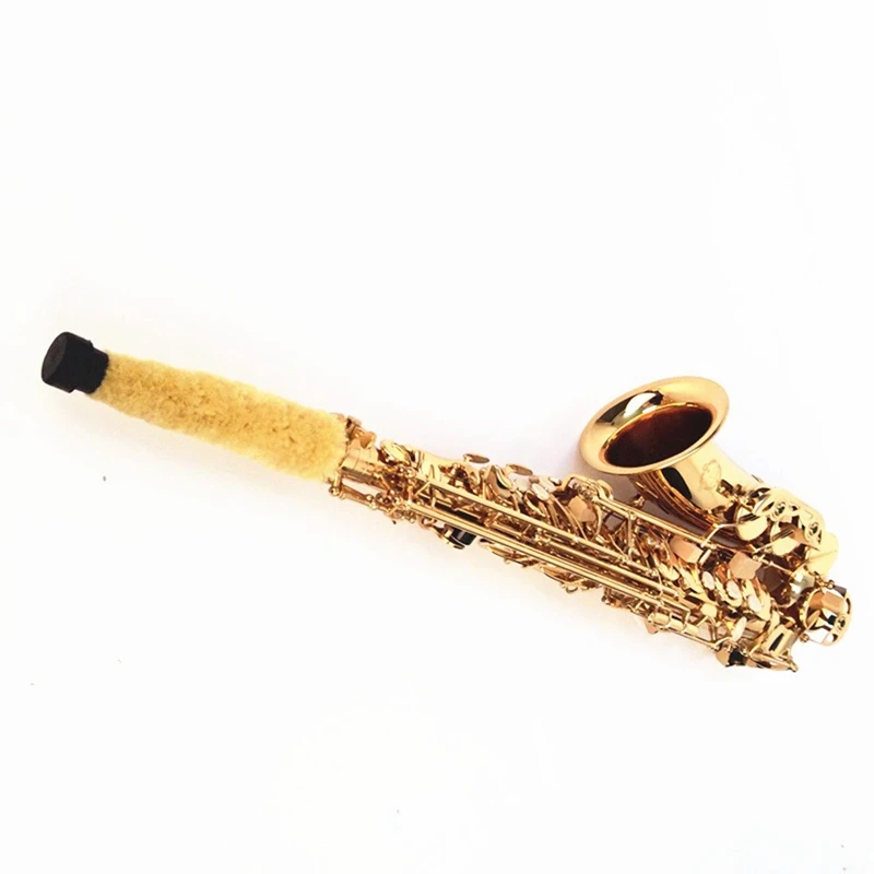 Cleaning Brush Cleaner Pad Saver for Alto Sax Saxophone Soft Durable