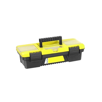 

Portable Travel Dual Lock Multifunctional With Handle Car Thickened Home Removable Tray Tool Box Carrying Hardware Practical ABS
