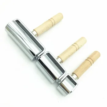 

Handmade Wooden Handle Multiple Size Carbon Steel Leather Rolling Craft Roller Leather Roller Leathercraft Tool Accessories