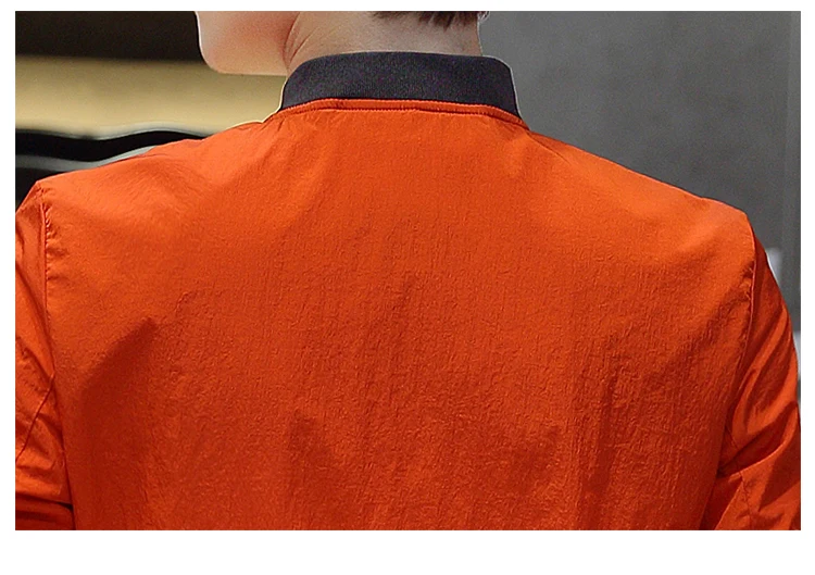 50% OFF 2019 Spring New Men's Bomber Zipper Jacket Male Casual Streetwear Hip Hop Slim Fit Pilot Coat Men Clothing Plus Size 4XL,TA214