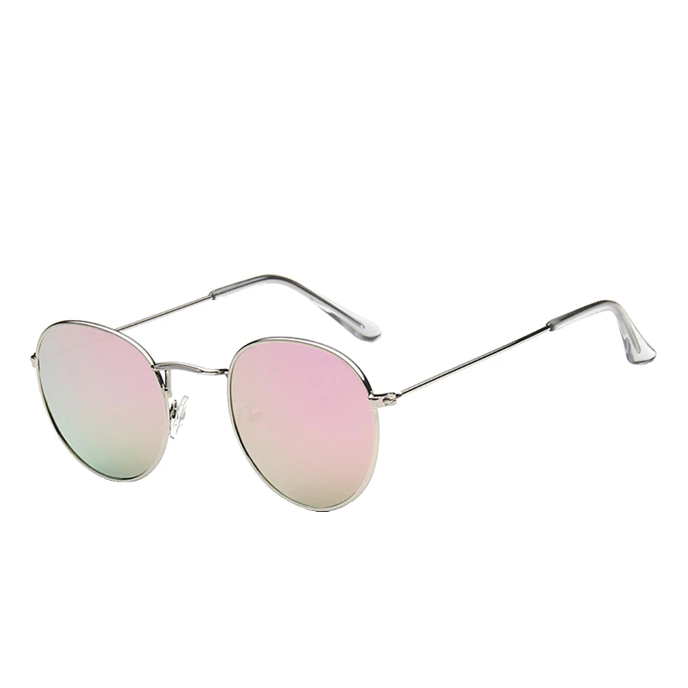 Поляризационные солнцезащитные очки женские/мужские брендовые дизайнерские круглые очки женские зеркальные солнцезащитные очки для вождения Oculos De Sol Gafas - Название цвета: 13