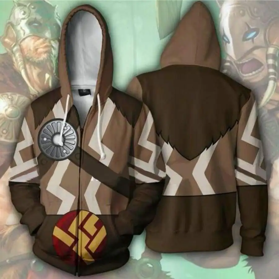 

Game Magic The Gathering Chandra Hoodie Jacket Cosplay Costume Garruk Coats Cosplay men women 3D Printing Hooded Sweatshirts