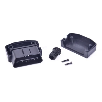 

L Type 16 Pin Sockets Connector Plug with Shell and Screw Male Auto Car Connector Cable Wire