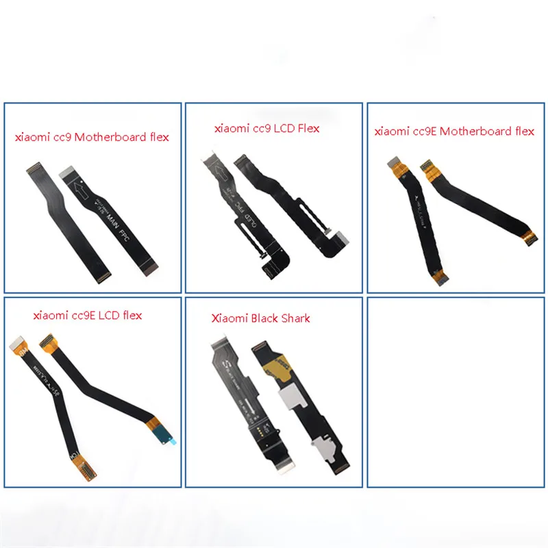 For Xiaomi Mi CC9 Mi CC9e Mi Black Shark Main MotherBoard Connect Ribbon LCD Display Connector Mainboard Flex Cable For Xiaomi Mi CC9 Mi CC9e Mi Black Shark Main MotherBoard Connect Ribbon LCD Display Connector Mainboard Flex Cable