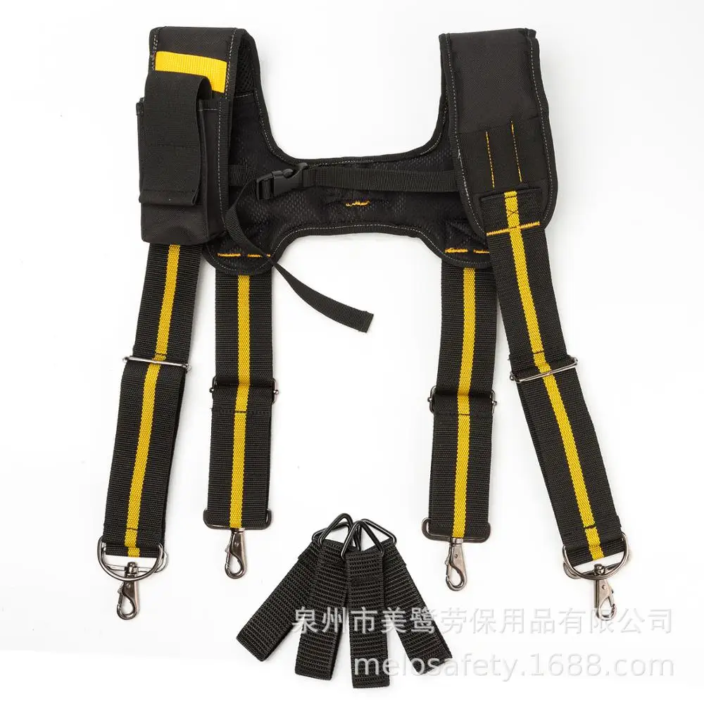 Adult Work Suspender Adjustable Suspender Belt F tooling harness tool belt strap to reduce waist weight Heavy Work Men Suspende