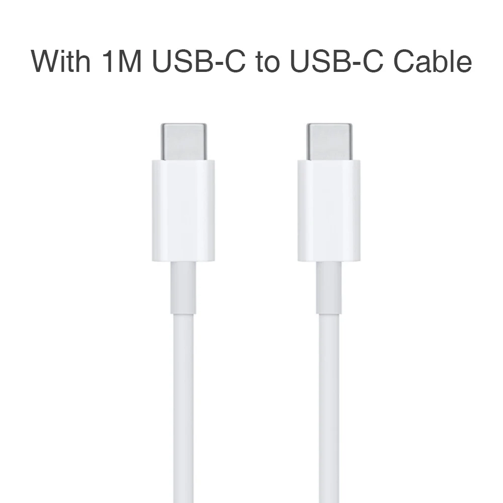 Для замены apple 61 Вт USB C адаптер питания Type PD быстрое зарядное устройство для