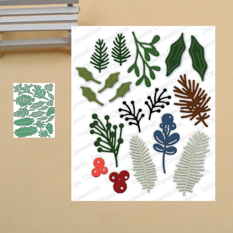 

Craft Metal cutting dies cut mold 18pcs winter flowers Scrapbook paper craft knife mould blade punch stencils dies 2019 NEW