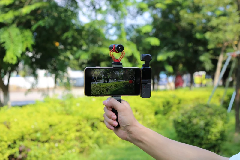 Складной OSMO Карманный держатель для телефона DJI OSMO Карманный ручной карданный шарнир аксессуары Холодный башмак 1/4 винт фиксированный