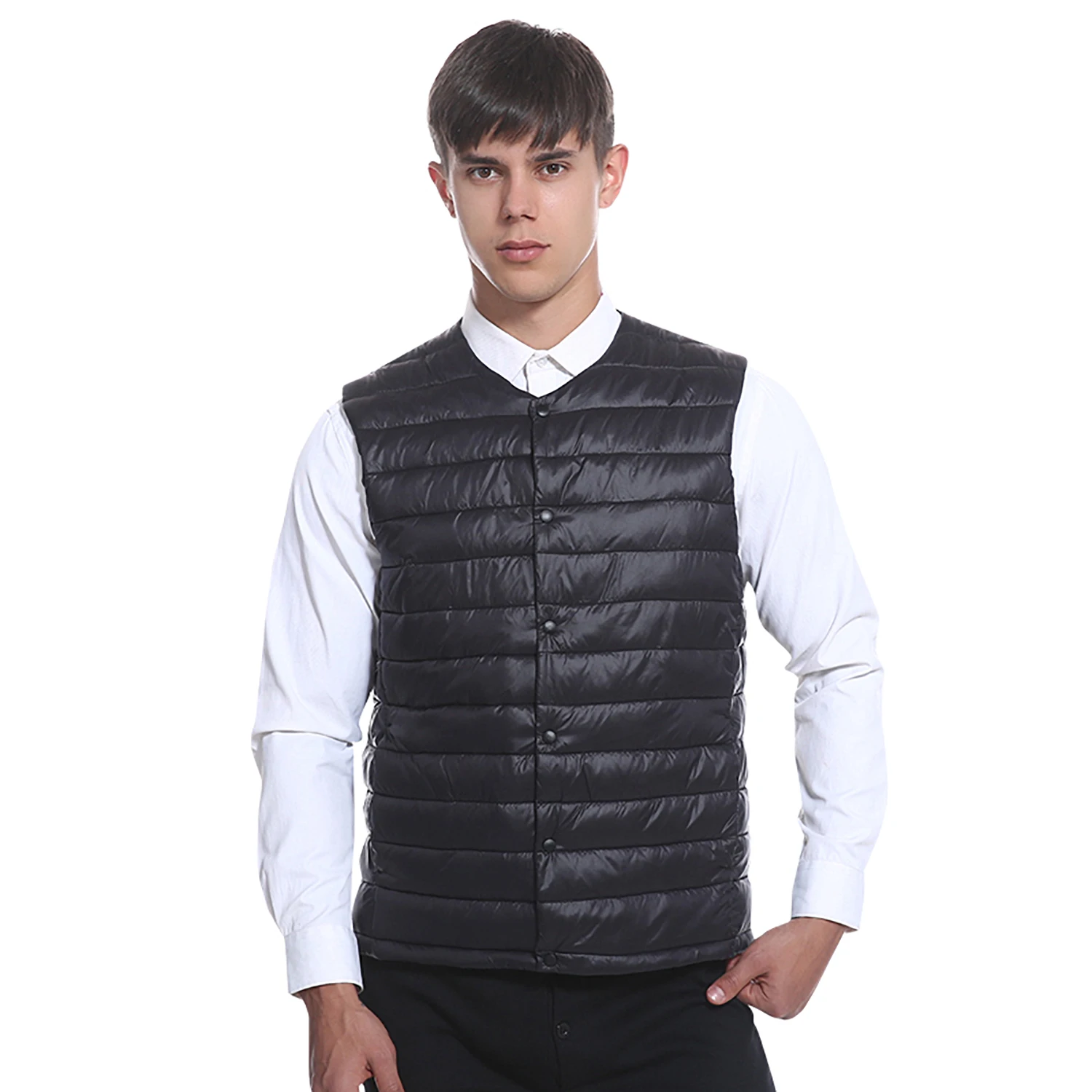 

New Mens Heated Jackets Sleeveless Vest Winter Men's Warm Vest Homme Casual Thicken Waistcoat