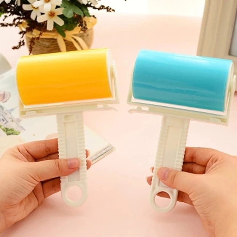 

Reusable Washable Brush Fluff Cleaner Sticky Lint Roller Carpet Dust Clothes