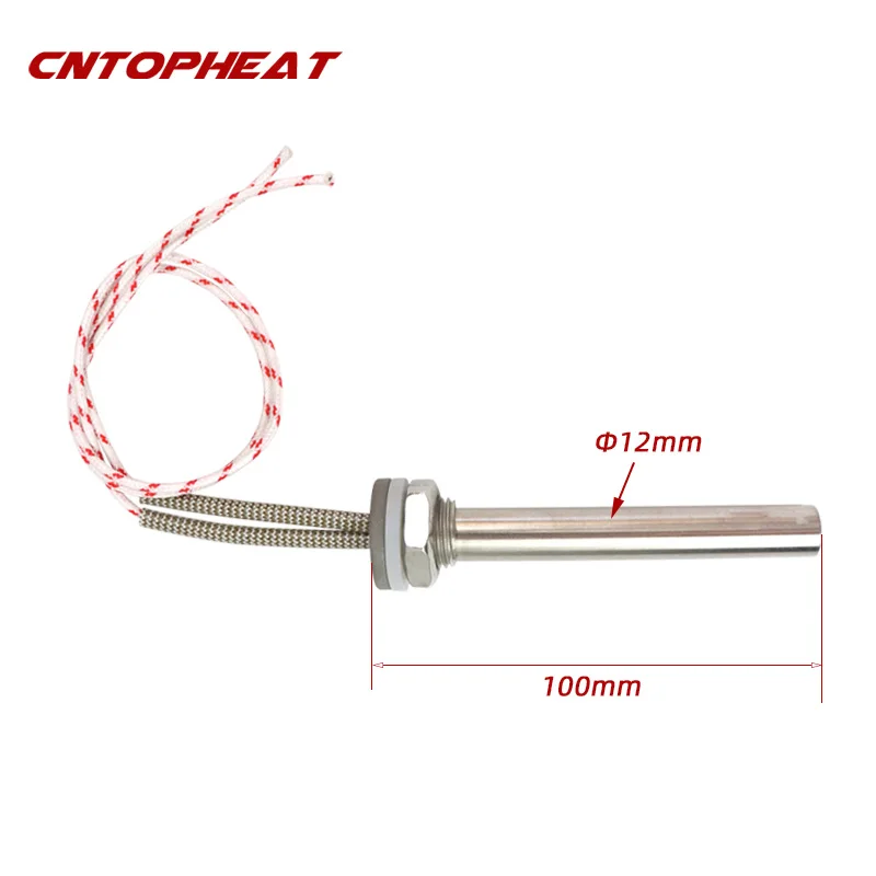 

24v 300w DC Electric Heating Rod Stainless Steel Bar Heater Immersion Cartridge Heater