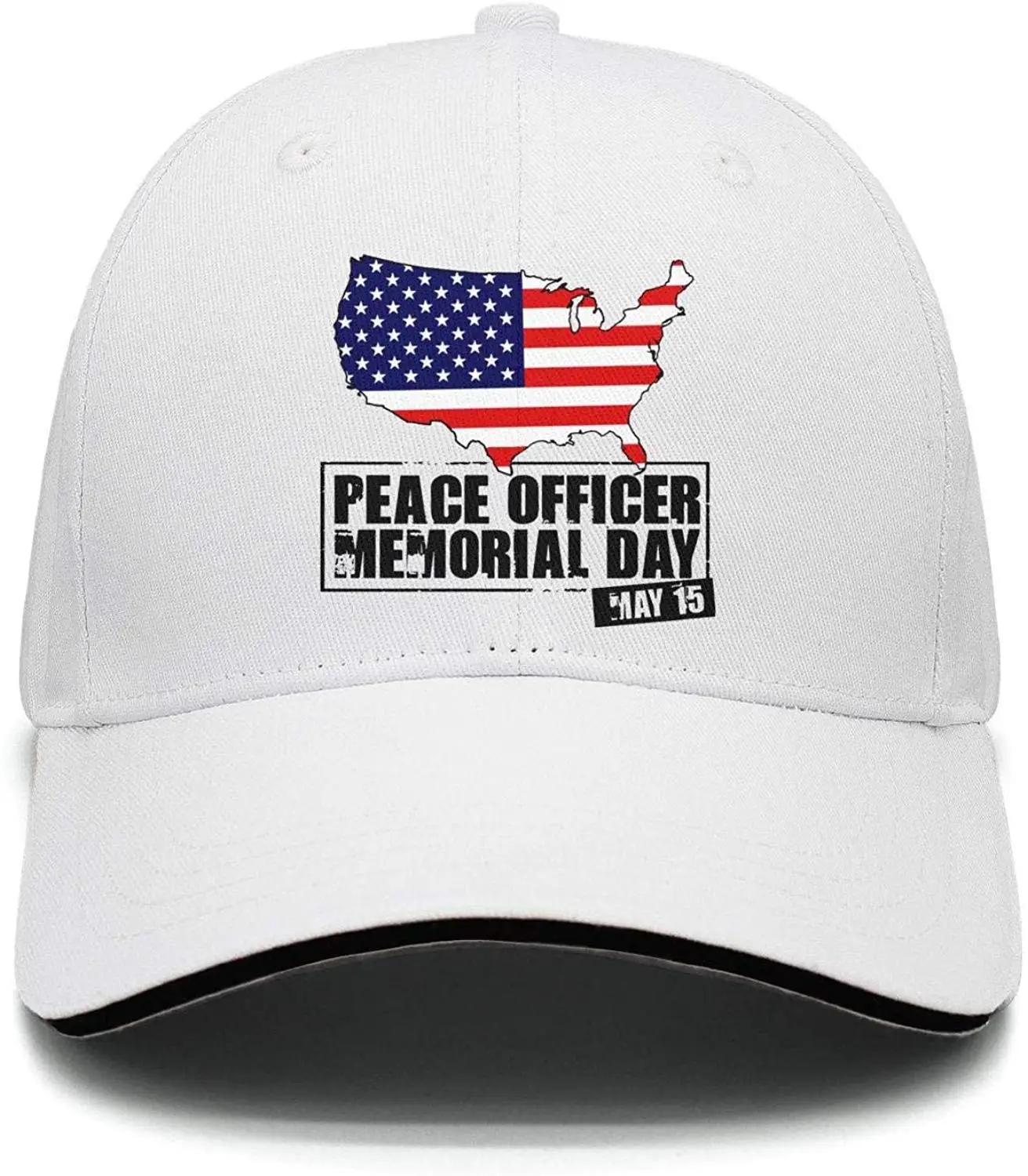 TSDFCPeace Officers Memorial Day May 15 Men Fashion Adjustable Mesh