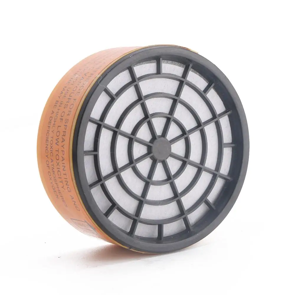 2PCS 203 Replacement Activated Carbon Filter Box Cartridges Anti Poison Respirator Mask Filter Boxes