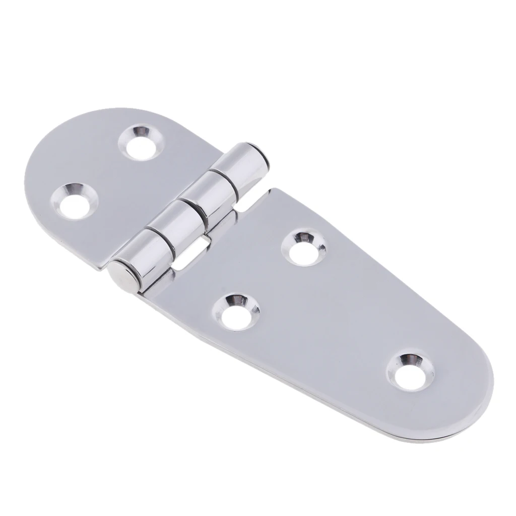 Silver Marine Deck & Cabin Hardware 10.9cm X 3.8 Cm Stainless Boat Hinge